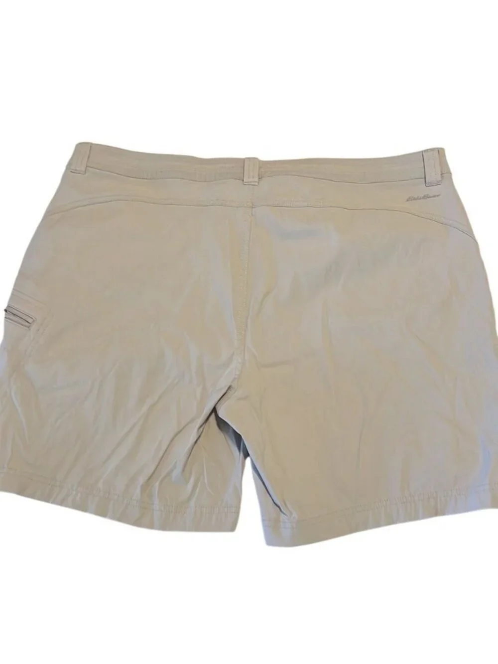 Eddie Bauer Tan Pockets Cargo Shorts Women's Size 16 - Picture 3 of 12